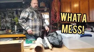 WATCH THIS Fast #Workshop Cleanup