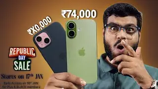 Amazon & Flipkart Republic Day Sale 2026 🔥 iPhone 17 Price Drop | iPhone 16,17 | iPhone 15 ₹50,000