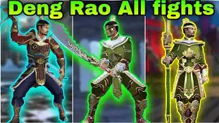 Shadow fight 3 Boss Deng Rao all fights (Chapter 1 vs Chapter 6 vs Chapter 8)