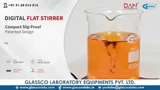 Digital Flat Stirrer | Glasscolabs | Danlogitech | Laboratory Instruments