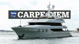 CARPE DIEM Spotted Passing Bayside in Miami