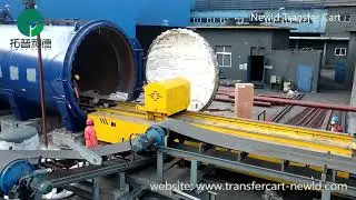 25T Cable Powered Rail Transfer Cart, Chemical Plant Transfer Trolley Manufacturer