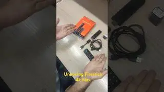 Unboxing Firestick 4k Max: Things you get inside of box #firestick #firesticktv #firestick4k #hacks