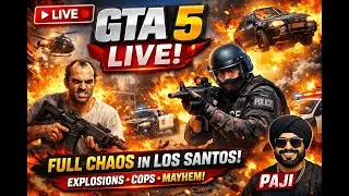 🔴GTA 5 LIVE Full Chaos in Los Santos Explosions Cops Madness Day 10 #shortsfeed #viral #gameplay