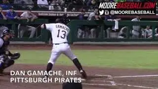 Dan Gamache, INF, @DanGamache10 Pittsburgh Pirates, @MooreBaseball @ProspectWatchDV