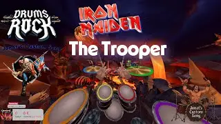 Iron Maiden &ndash; The Trooper | Epic Drums Rock VR Drum Cover (Medium Hard Extreme)