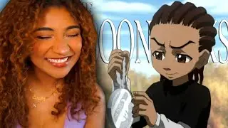 Райли получает цепь **THE BOONDOCKS** S2x7 • Shinin' - Реакция