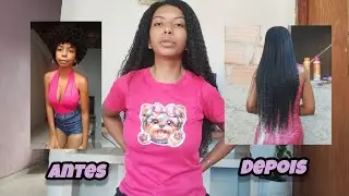 COMO MEU CABELO CRESCEU TÃO RÁPIDO| falei tudo❤️