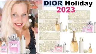 Dior Holiday Fragrance Sets 2023  | Dior Holiday gift sets |  Dior Holiday packaging
