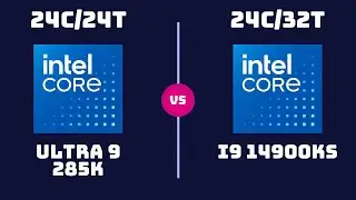 Intel Core Ultra 9 285K vs Intel Core i9 14900KS &ndash; CPU Comparison