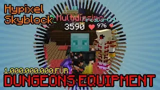 1 MILLIARDE COINS F&Uuml;R DUNGEONS ✪ Hypixel Skyblock Deutsch | Multidissimo