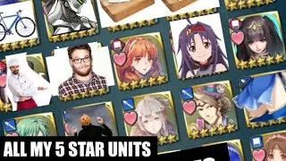 Fire Emblem Heroes - All my 5 Star Units Showcase
