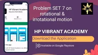 Lec 26 : Problems (SET 7) on rotational and irrotational motion/Fluid/UPSC Mathematics Optional P2.
