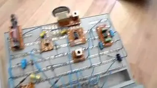 AM receiver built from radio-tech