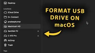 Как отформатировать USB-флешку и внешний SSD-накопитель на Apple macOS! (exFAT, MS-DOS, APFS и т....