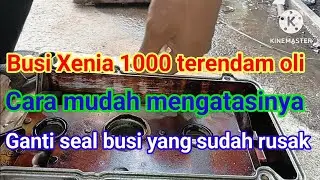 Busi Xenia 1000 Basah oli cara mudah ganti seal busi