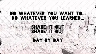 ANGRY SUN- Day Dy Day (Official Lyrics Video)