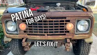 1973 Jeep Commando - Front End Freshened Up ( Episode 20 )