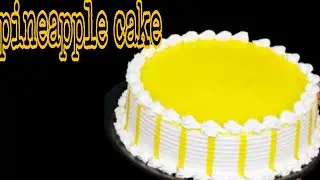 pineapple cake/Fresh pineapple cake, Home made glaze /pinaple cake in malayalam