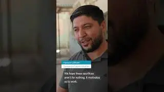 Несмотря на нехватку продовольствия, жители Сирии восстанавливают свои дома и восстанавливают сво...