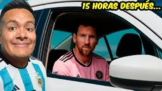 Viaj&eacute; m&aacute;s de 15 horas para ver a Messi por primera vez