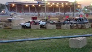 Nick Davis feature race 2018 lenawee county fair grounds