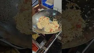 STREET STYLE GOBI FRIED RICE #streetfood #food #foodie #foodshorts #shorts #shortsfeed #foodvlog