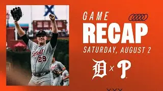 Game Highlights: Tigers Hit 4 Home Runs, Skubal Throws 10 Strikeouts | 8/3/25