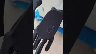 Automatic silicone glue gloves printing machine for anti slip #silicone printing  #gloves  printing