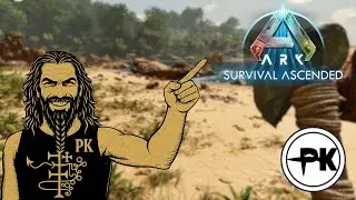 Pteradon tamming and flying it into a THYLA TRAP - ARK suvival ascended