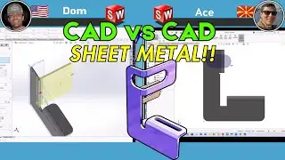 CAD Speedmodeling Tournament! - SOLIDWORKS vs SOLIDWORKS - SEMI FINALS BATTLE!