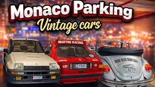 Monaco parking of Vintage rally cars #supercars #review #monaco #lifestyle #sportscar #vintage #авто