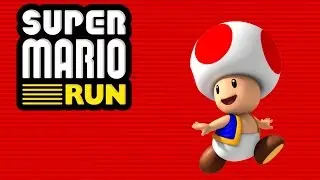 Super Mario Run - World 3 + Toad Gameplay (All Pink Coins)