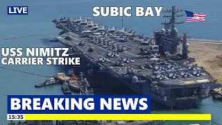 China Shock! Nimitz Carrier Strike Group Back to South China Sea to dock in Subic Bay, Philippines