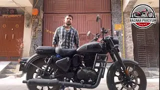 How to wash/clean/maintain Royal Enfield #classic350 Stealth Black colour #bike #bullet #black