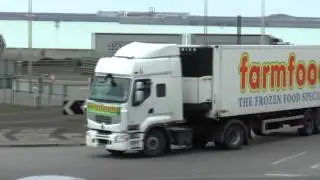 TRUCKS AT DOVER DOCKS MARCH 2016