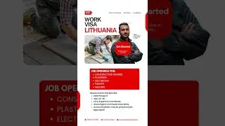 🚧 JOB ALERT: WORK IN LITHUANIA