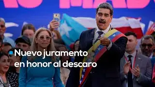 &iexcl;UN FRAUDE ELECTORAL SE CULMIN&Oacute; EN VENEZUELA! | Nicol&aacute;s Maduro tom&oacute; protesta como presidente