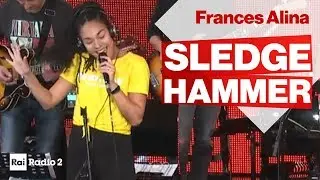 Frances Alina Ascione - Sledgehammer live a Radio2 Social Club