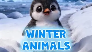Winter Animals Song ❄️ | Fun & Educational Kids Song for Toddlers