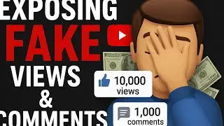 YouTube&rsquo;s Dirty Secret EXPOSED: Fake Subs, Fake Views, Fake Comments!