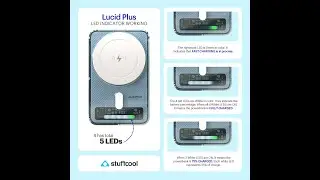 Stuffcool Lucid Plus 10000 maH Magsafe Powerbank (buying link in description)