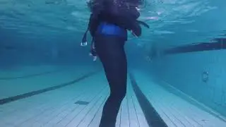 Leather swimming