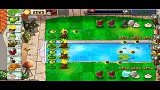 achivement complete (last stand remaining 2000 sun ) in plant vs zombie 1