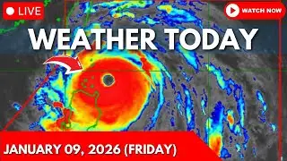 Weather Today Forecast January 09, 2026 (Friday) | Bagyo Update Today | LPA Update Today