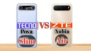 TECNO POVA SLIM |VS| ZTE NUBIA AIR .COMPARISON VIDEO.