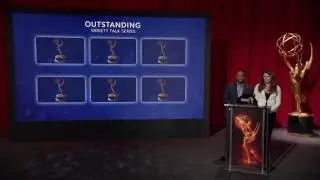 68th Emmy Nominations: Variety Talk Series