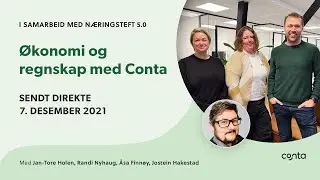 Gratis online kurs: Økonomi og Regnskap (Conta i samarbeid med Næringsteft)