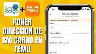 C&oacute;mo PONER Mi Direcci&oacute;n De Bm Cargo En TEMU
