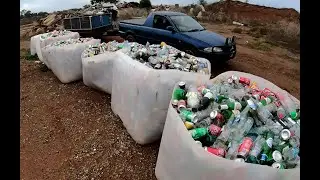 DAY 1 A Mammoth Task As We Paid For Six IBC Podds Loaded Cans, Beer Bottles